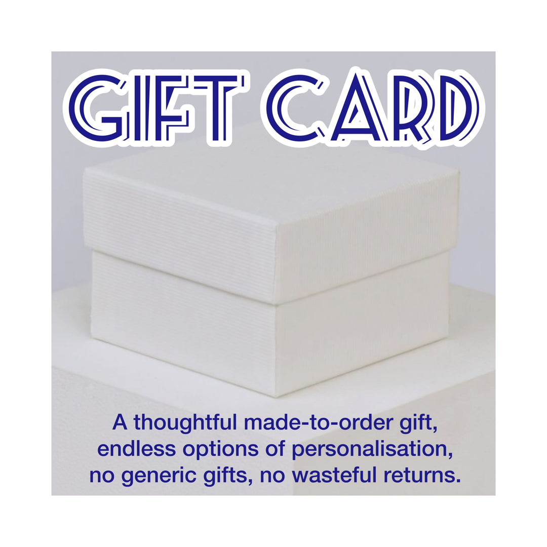 £250 GIFT CARD - Thoughtful made-to-order personalised gift