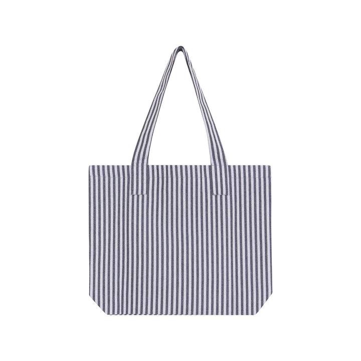 Blue White Cotton Tote Bag