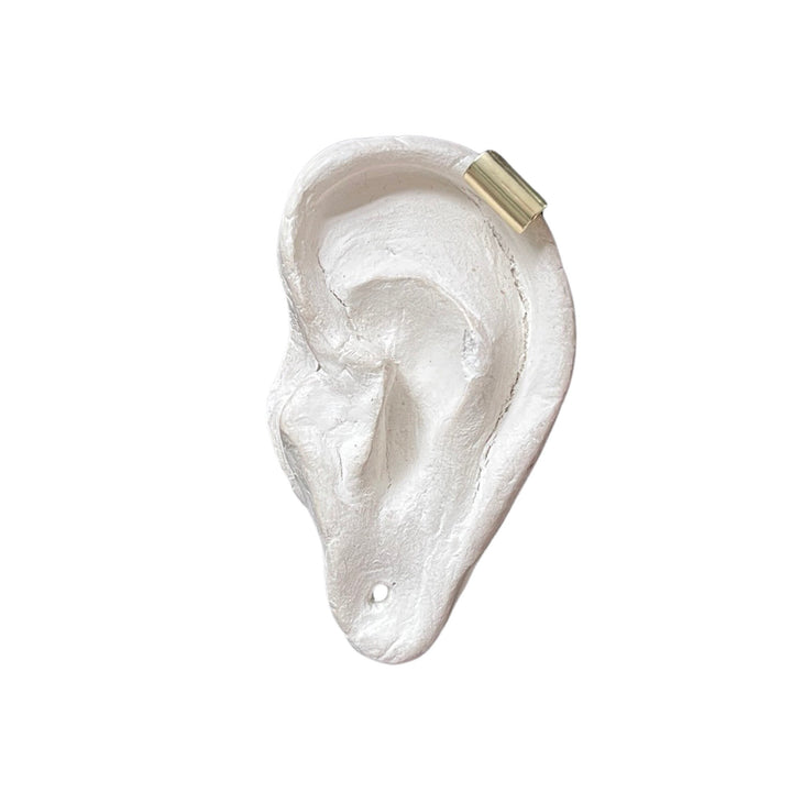 Gold Earlobe Cuff Earring (1 piece)