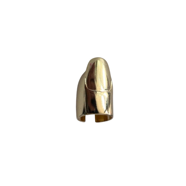 Gold Finger Cover With Nail Detail