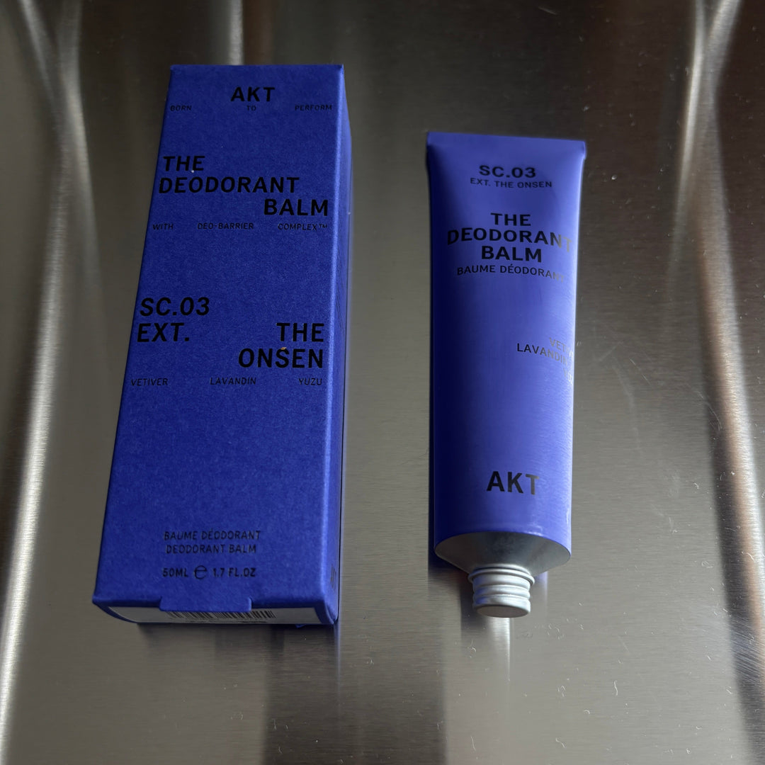 Deodorant balm tube and box