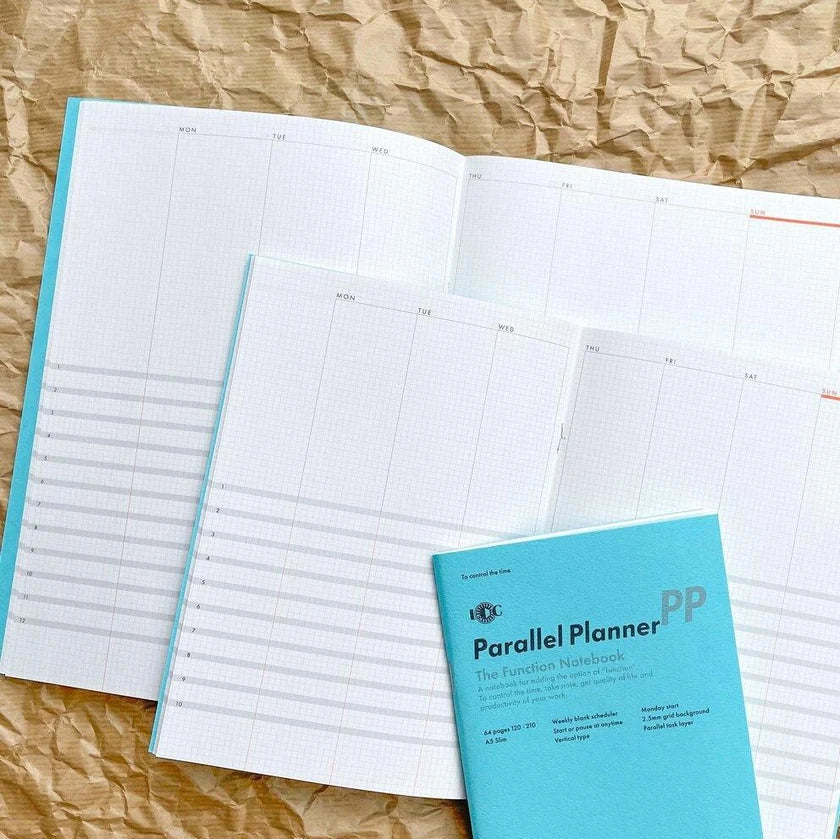 Notable Designs Parallel Planner A5 Undated, Lightweight & Modular