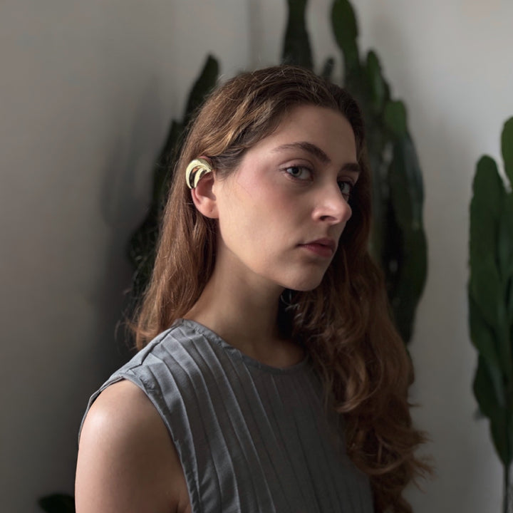 Gold Ear Wrap Earring - One Piece