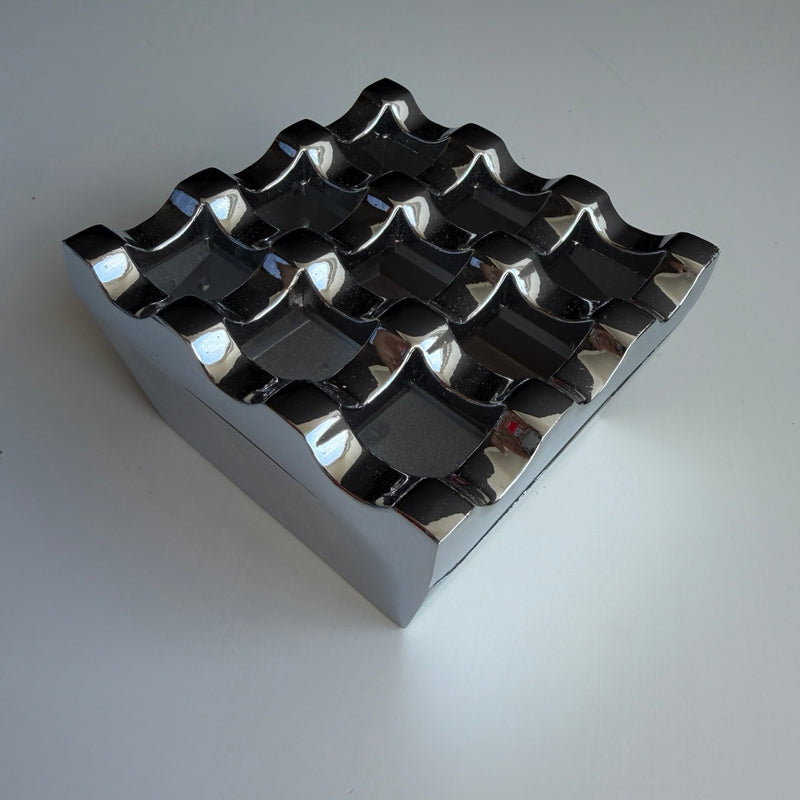 Ripple Silver Ashtray