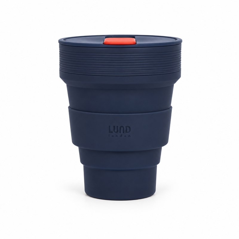 LUND Collapsible Coffee Cup Indigo