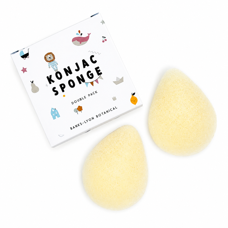 Banks-Lyon Botanical Konjac Sponge Double Pack