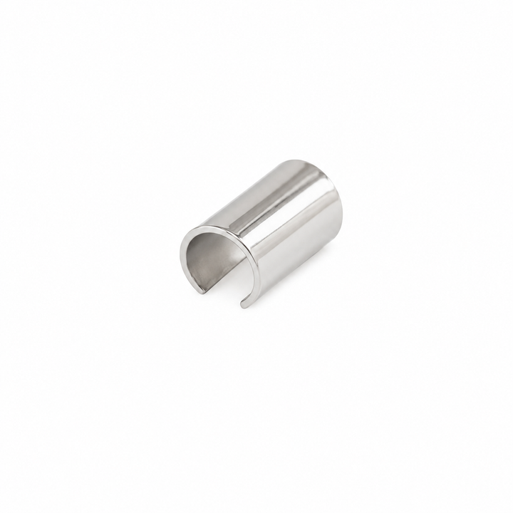 Silver Earlobe Cuff Earring (one piece)