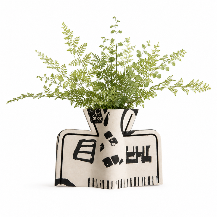 M2P Athens Bowl Vase Black