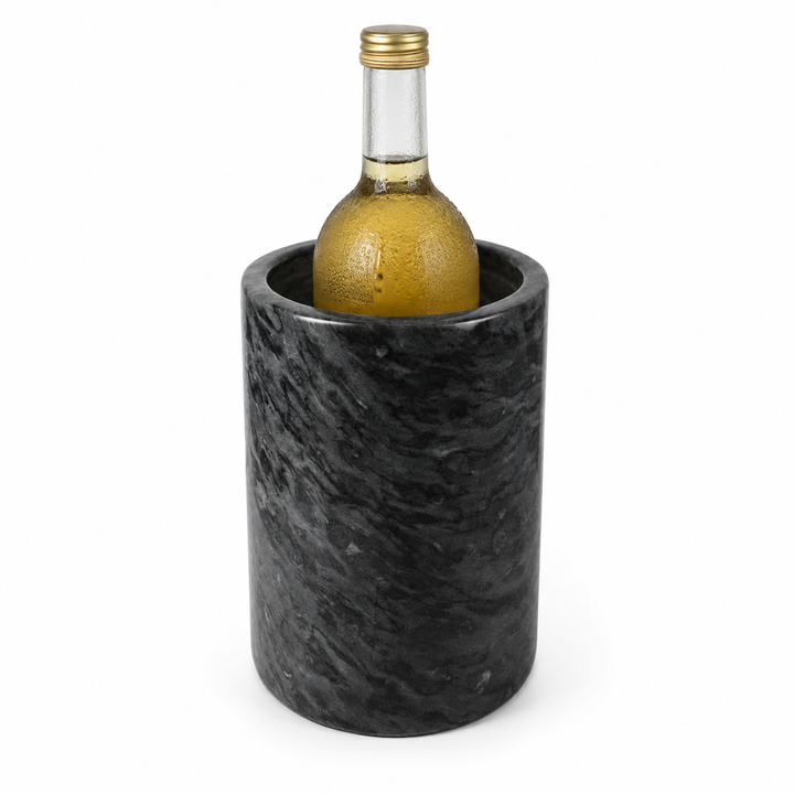 Black Marble Bottle Holder/Cooler