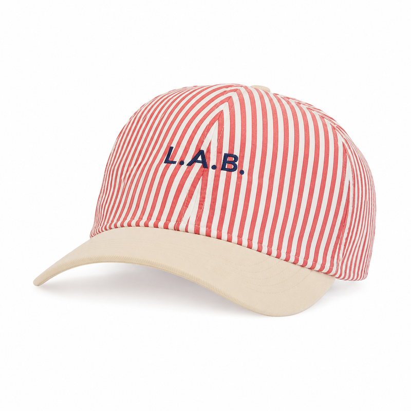LAB Richmond Red Stripe Baseball Cap