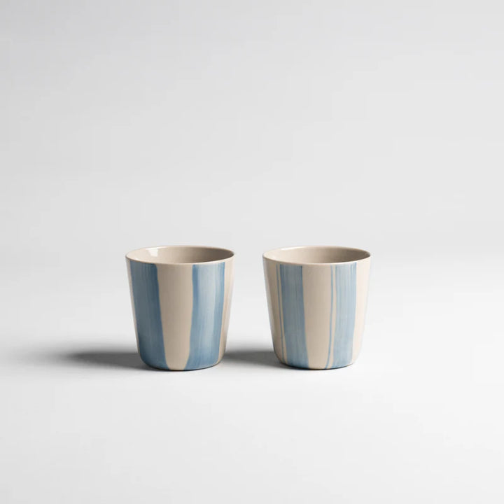 Cornflower Beaker - Brushed Light Blue By Kindred