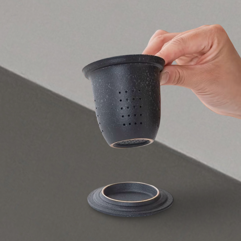 Speckled Stoneware Tea Infuser Ritual Set
