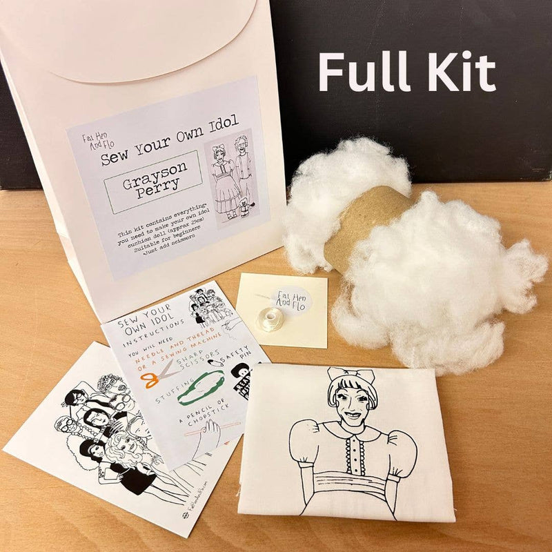 Fat Hen And Flo Sew Your Own Doll Craft Kit Pedro Pascal