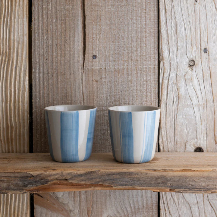 Cornflower Beaker - Brushed Light Blue By Kindred