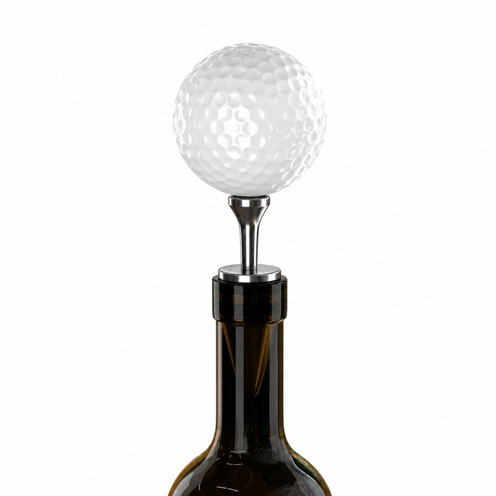 Uberstar Golf Ball Wine Bottle Stopper