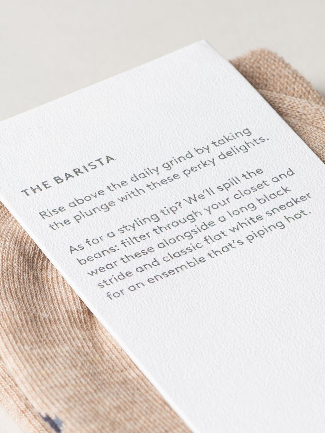 The Barista Oat - by The London Sock Exchange