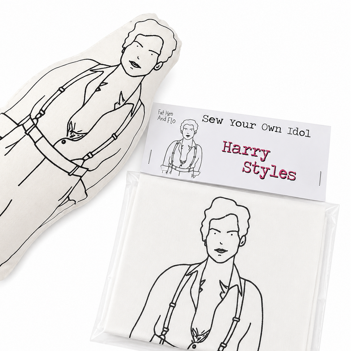 Fat Hen And Flo Sew Your Own Doll Craft Kit Harry Styles