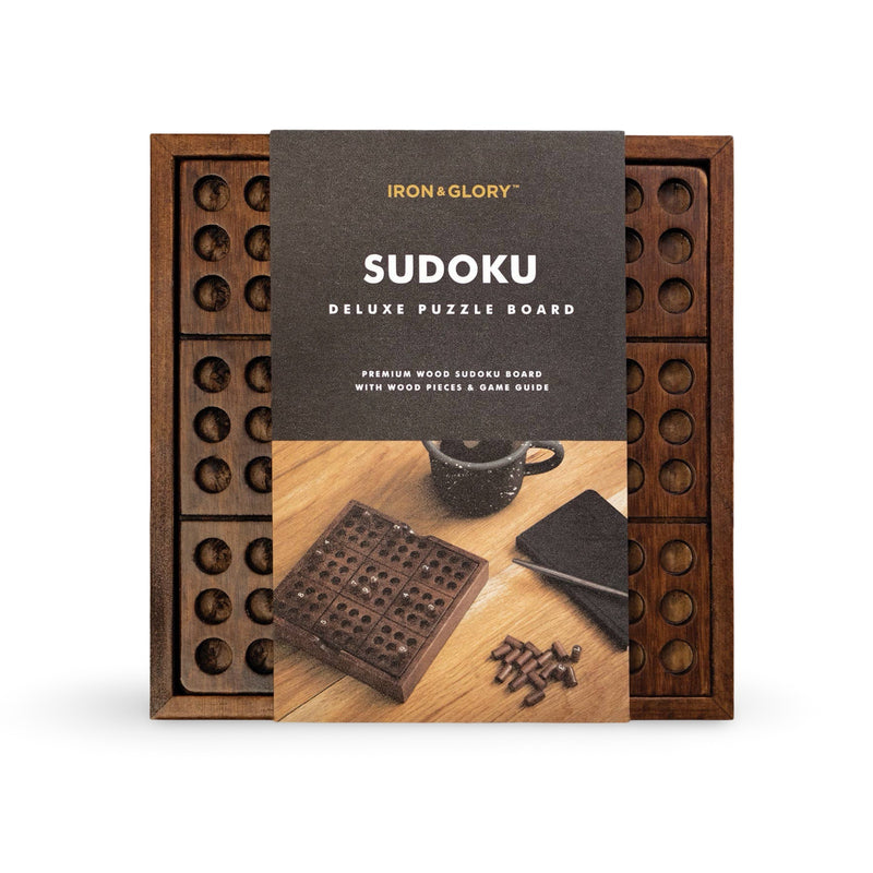 Iron & Glory Wooden Sudoku Puzzle