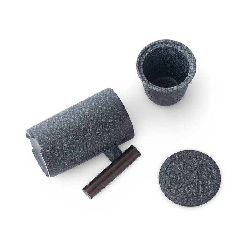 Speckled Stoneware Tea Infuser Ritual Set