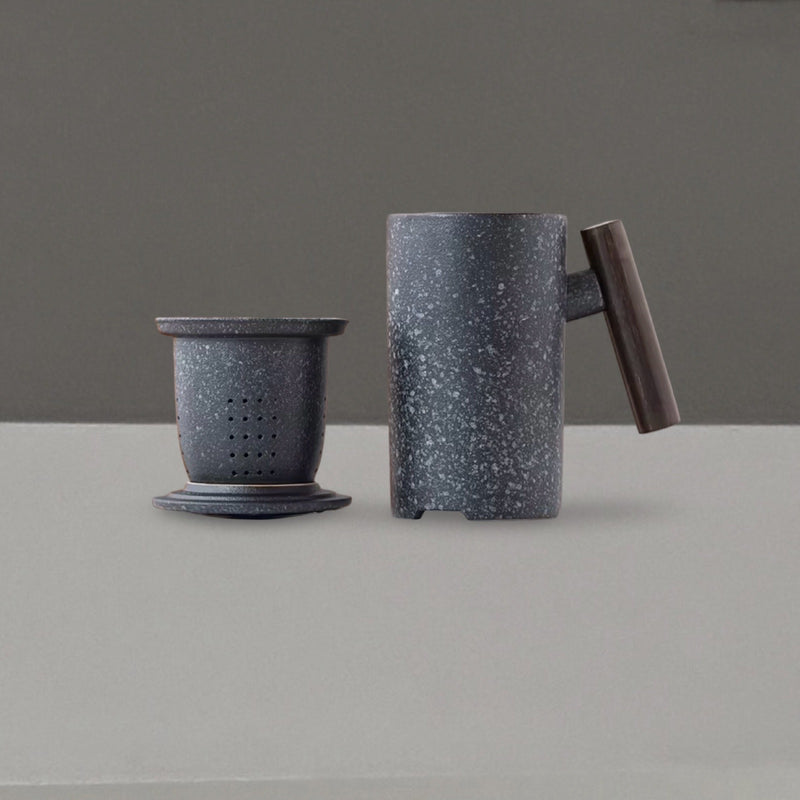 Speckled Stoneware Tea Infuser Ritual Set