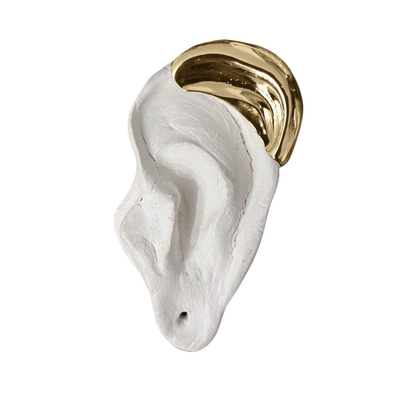 Gold Ear Wrap Earring One Piece
