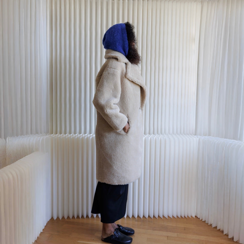 Cobalt Blue Wool Balaclava