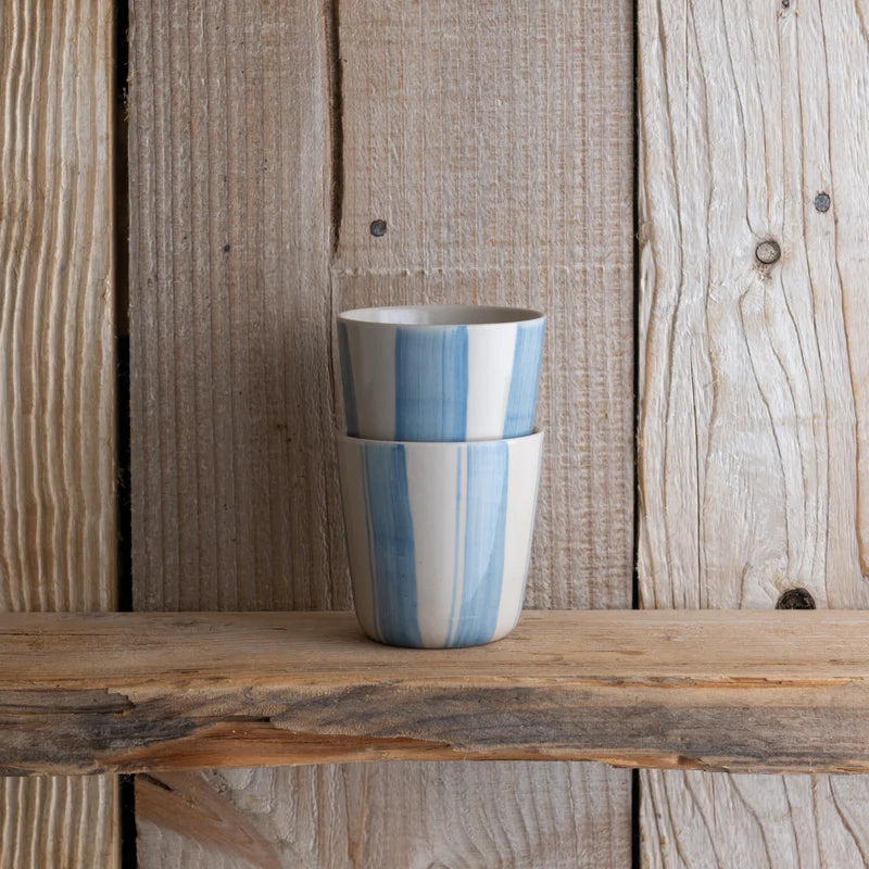 Cornflower Beaker - Brushed Light Blue By Kindred