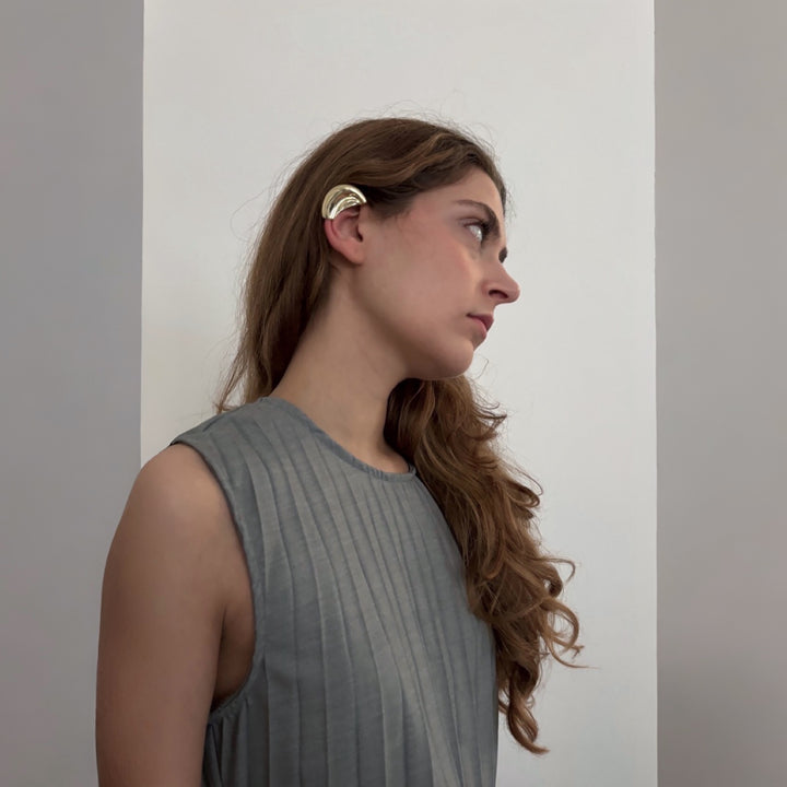 Gold Ear Wrap Earring - One Piece