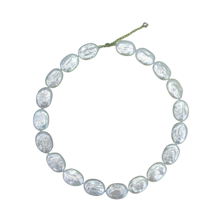 Freshwater Irregular Square Pearl Necklace