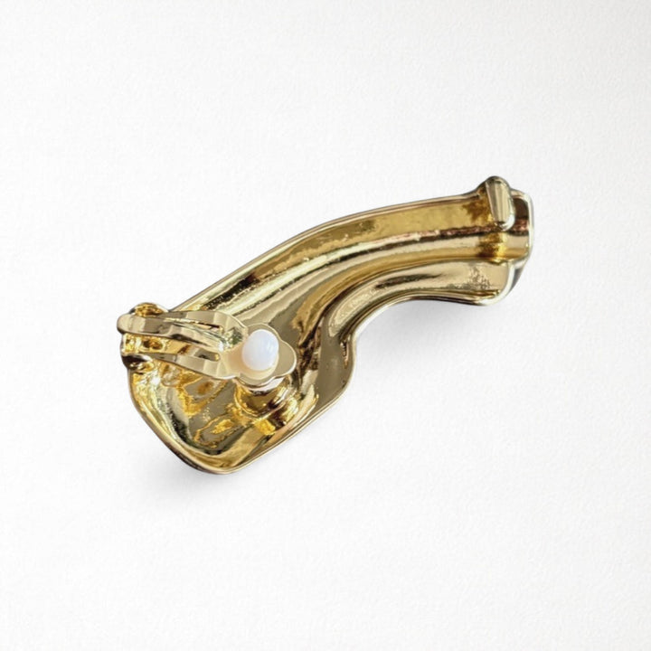 Gold ear cuff earring (1 pc)