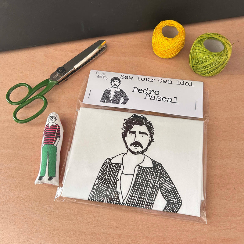 Fat Hen And Flo Sew Your Own Doll Craft Kit Pedro Pascal