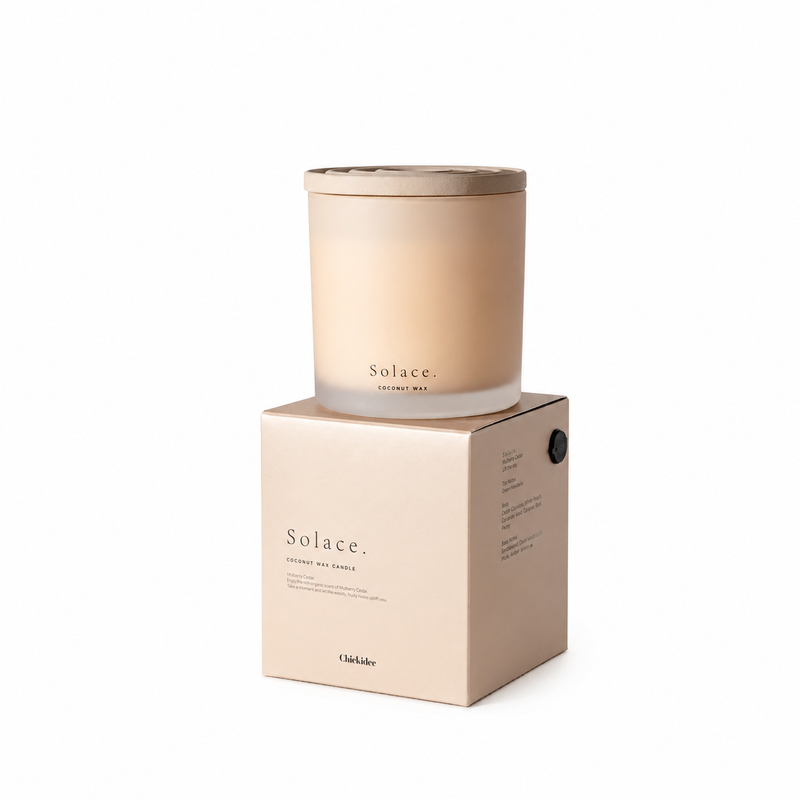 Chickidee Solace Clay Candle