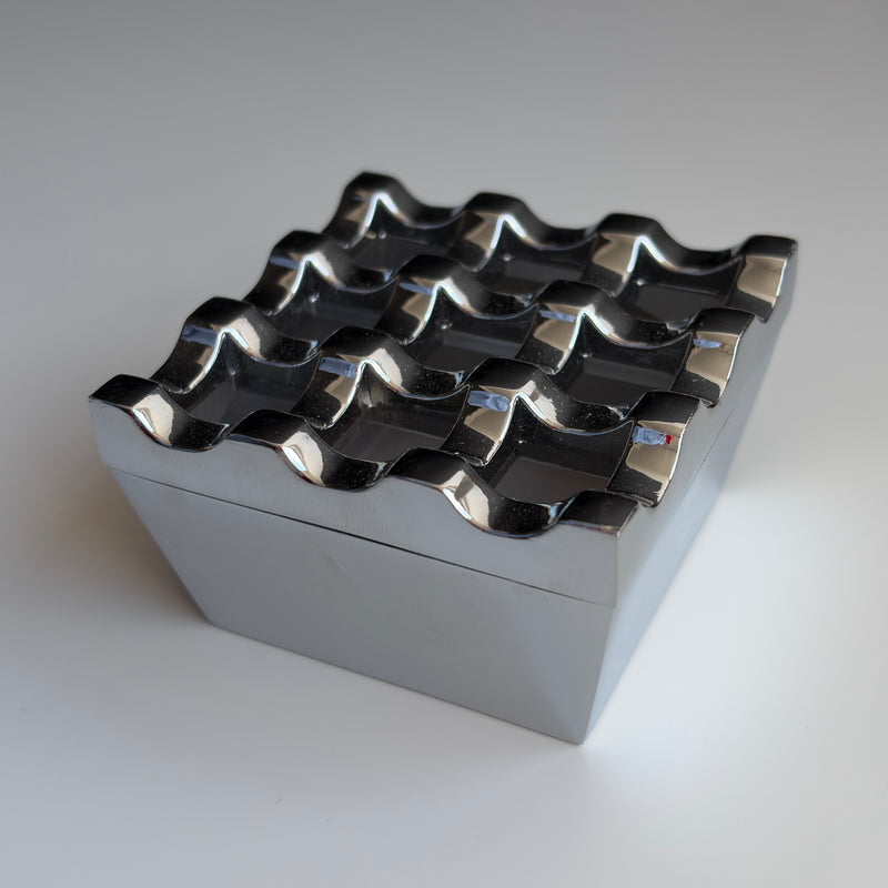 Ripple Silver Ashtray