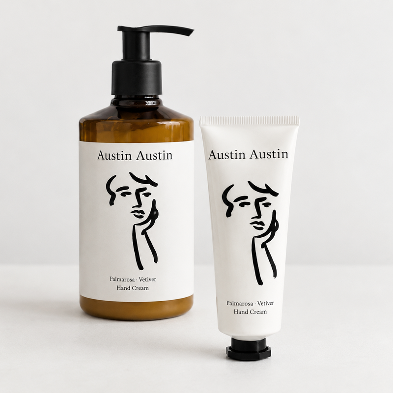 Austin Austin Palmarosa & Vetiver Hand Cream Tube