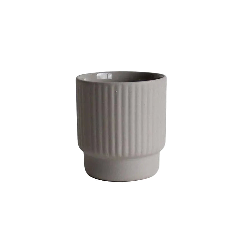 Espresso cup Column | light grey by Archive Studio