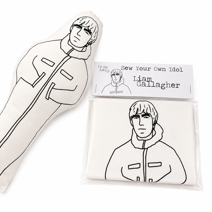 Fat Hen And Flo Sew Your Own Idol Kit Liam Gallagher