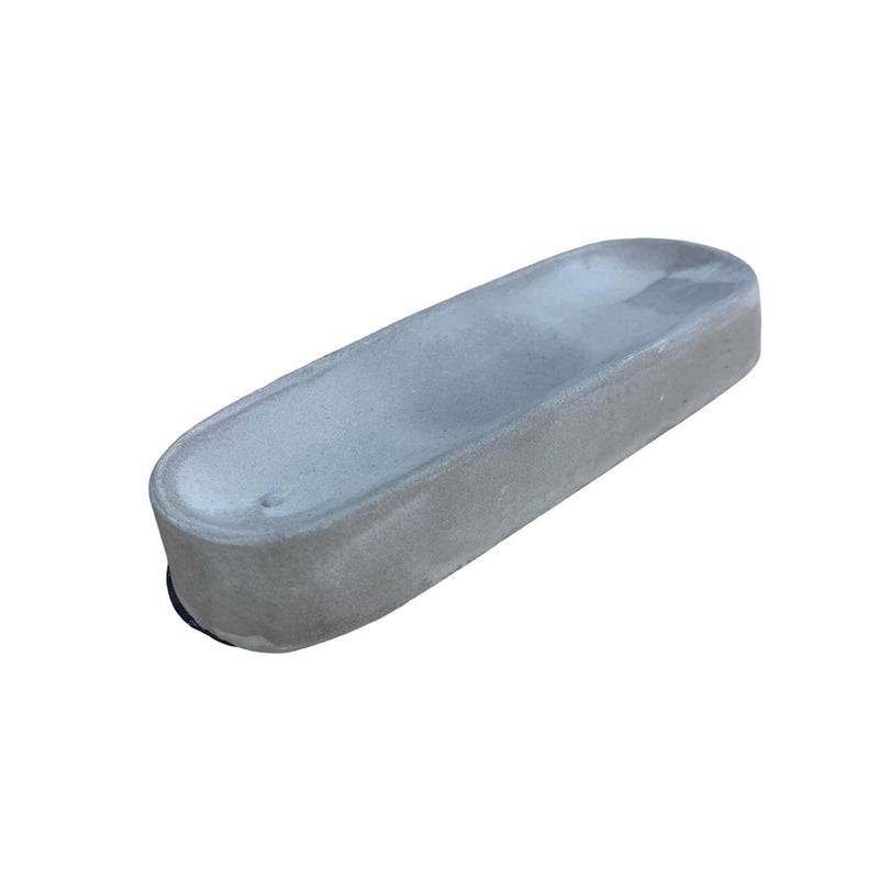 Incense holder grey concrete