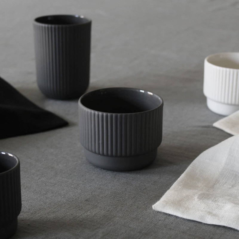 Cappuccino mug Column | dark grey by Archive Studio cup