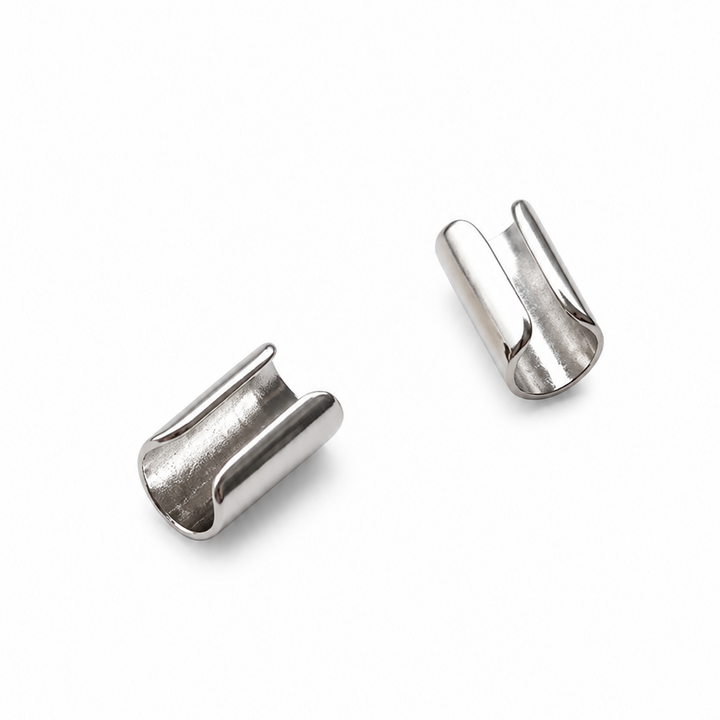 Silver Earlobe Cuff Earring (one piece)