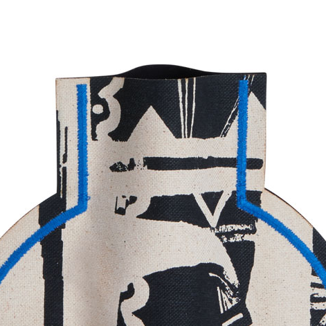 M2P Milos Jug Vase Black Blue