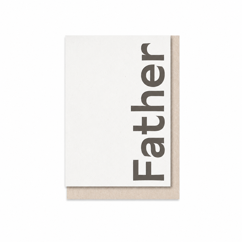 Kinshipped FATHER Father's Day or Birthday Card