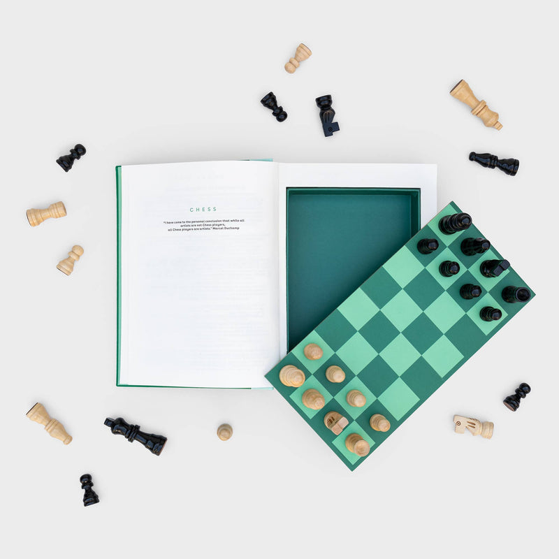 SUCK UK Coffee Table Book Games Chess