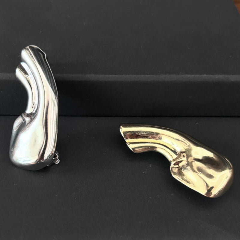 Gold Ear Cuff Earring (One Piece)