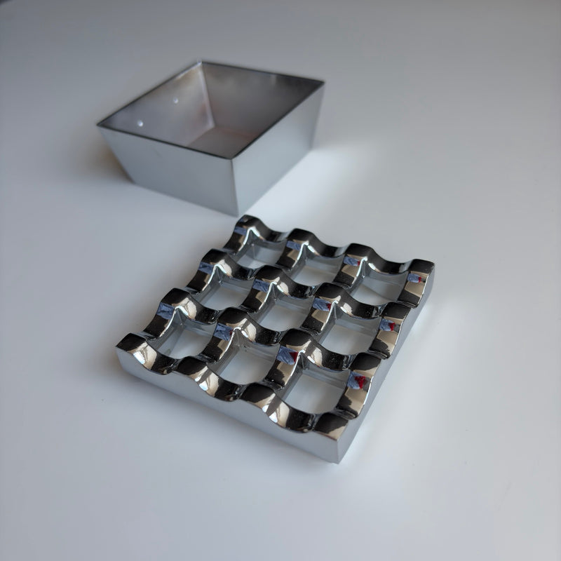 Ripple Silver Ashtray