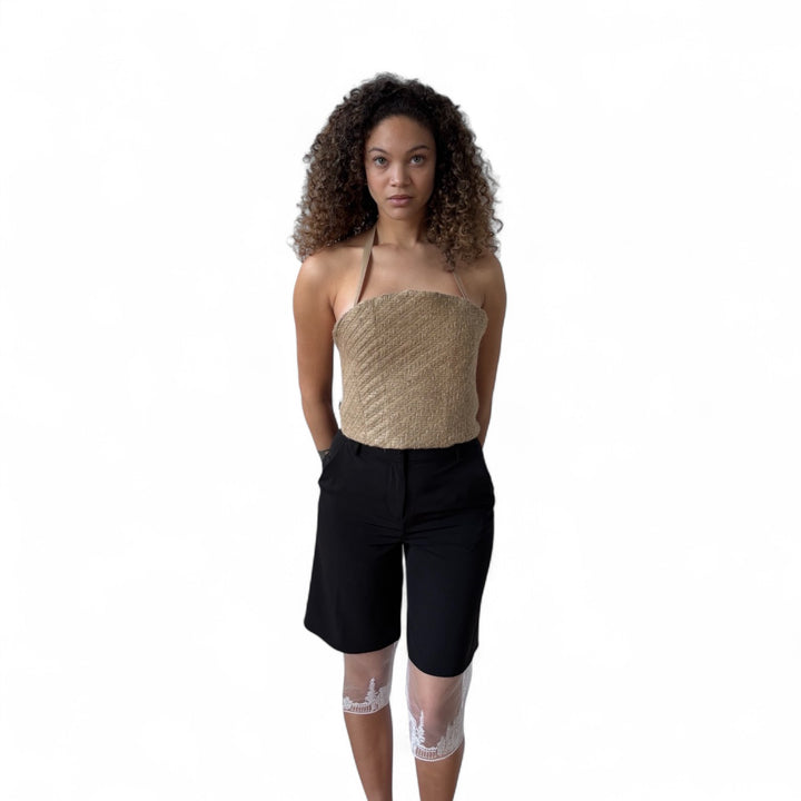 Raffia multi-wear tube corset