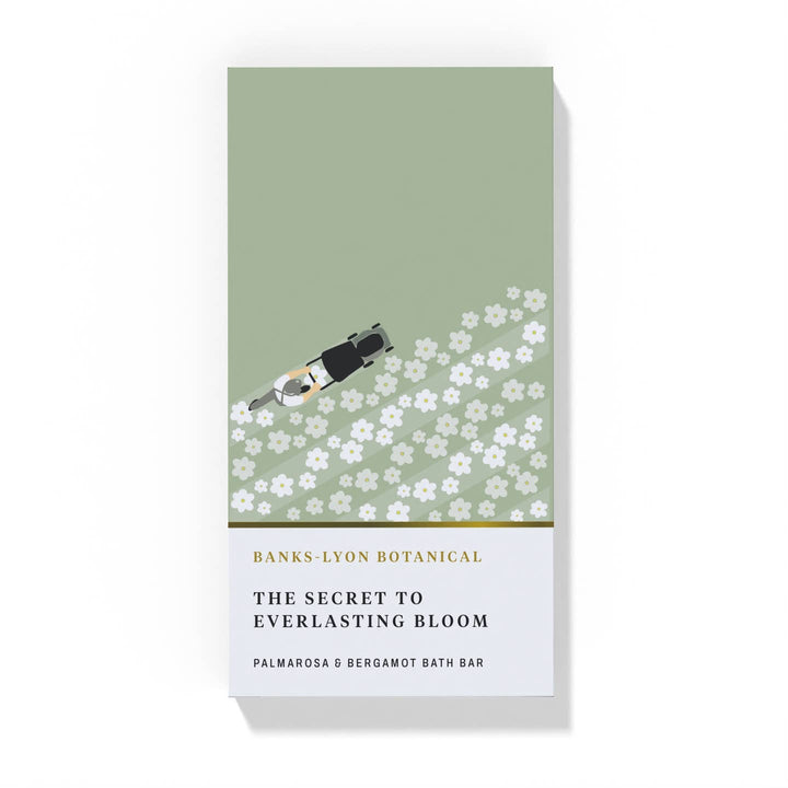 Palmarosa & Bergamot Solid Bath Oil Bar - by Banks-Lyon Botanical