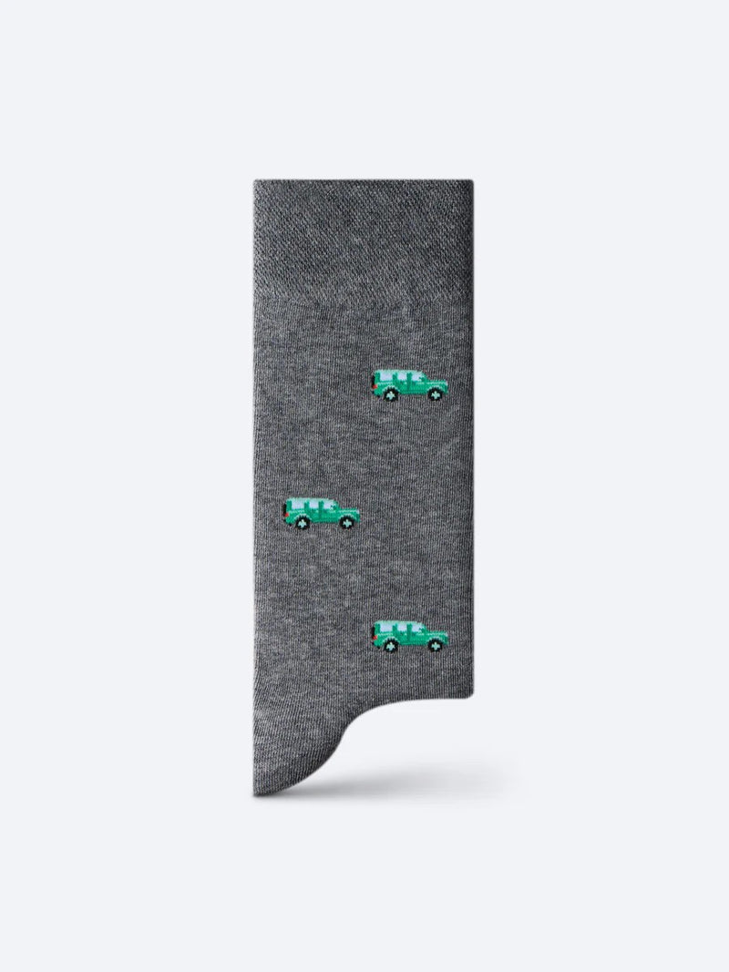 The Motor Land Rover - The London Sock Exchange