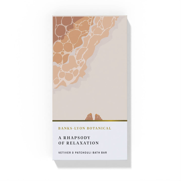 Vetiver & Patchouli Solid Bath Oil Bar - by Banks-Lyon Botanical