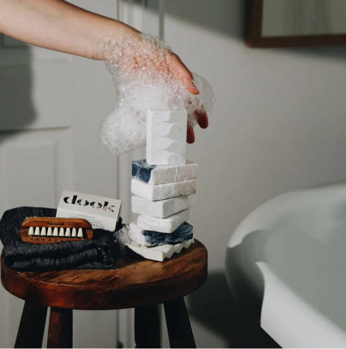 Bergamot, Juniper & Rose Geranium Salt Soap - By Dook