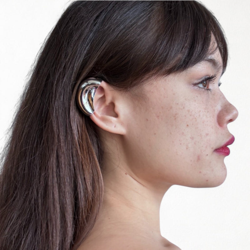 Silver Ear Wrap Earring One Piece